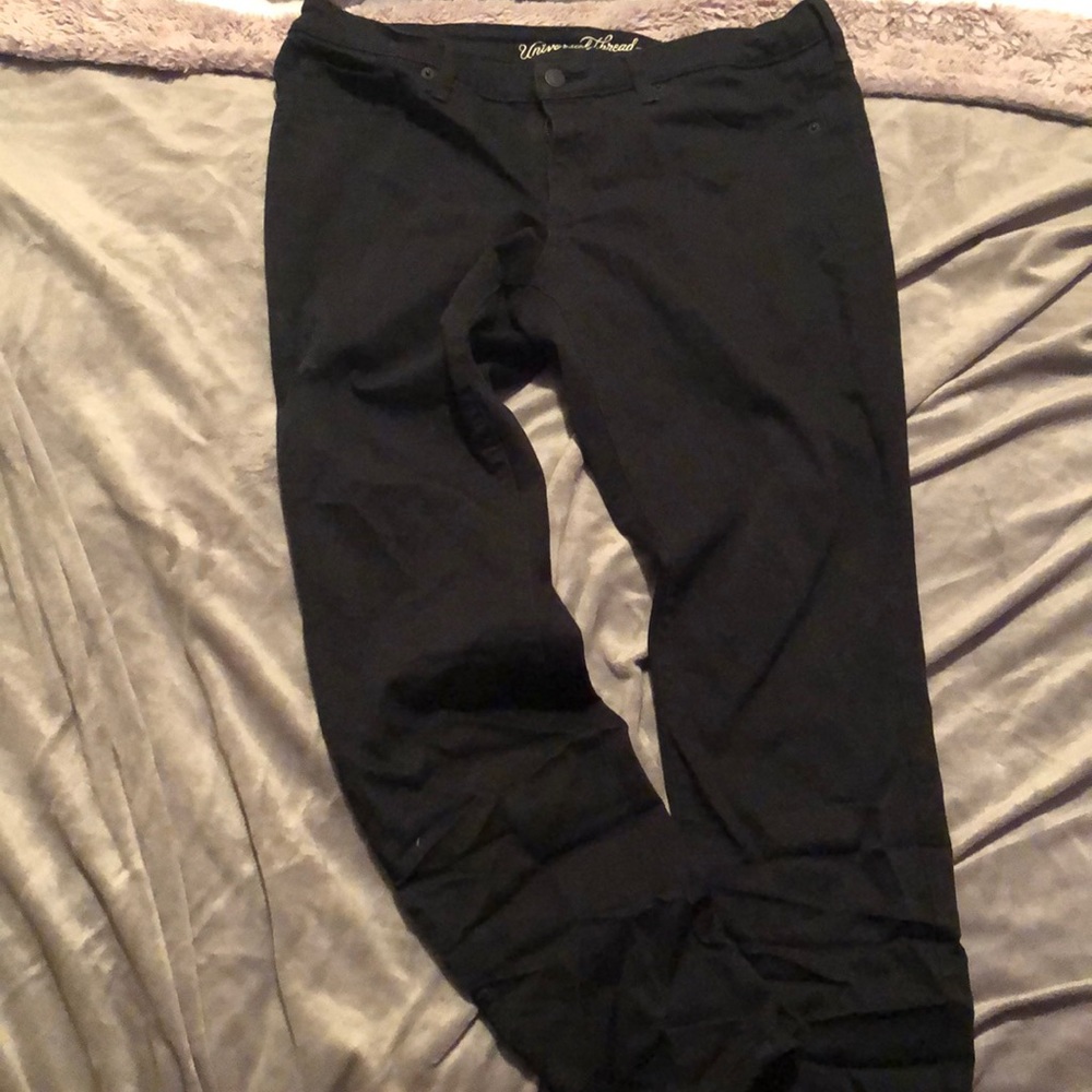 Only worn once! Black Jeans